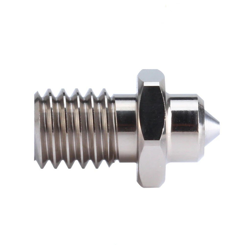 Trianglelab M6 0.4mm ZS Nozzle Hardened Steel Copper Alloy High Temperature and Wear Resistant Compatible models V6 Hotend 3d Pr